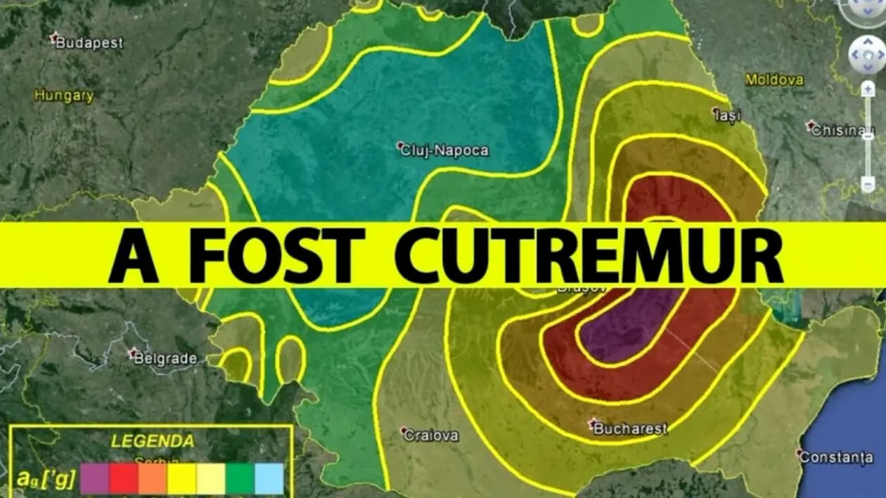 A fost cutremur în România, sâmbătă. Ce magnitudine a avut seismul din Buzău