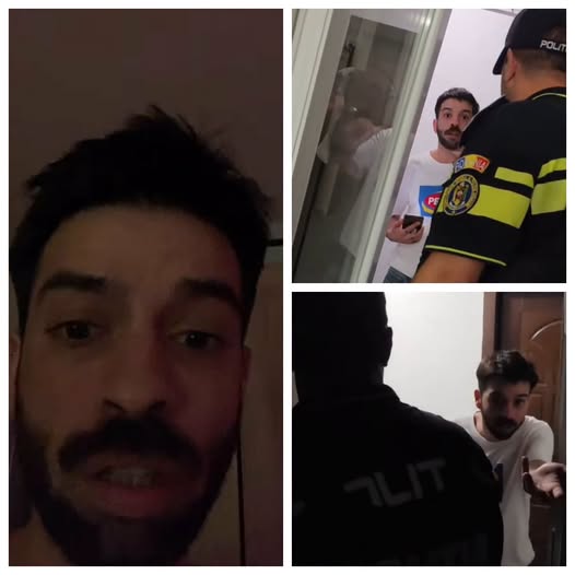 David Pușcaș a cerut ajutorul Poliției după un incident petrecut în miezul nopții. Cine se afla la ușa apartamentului și cum s-a încheiat totul