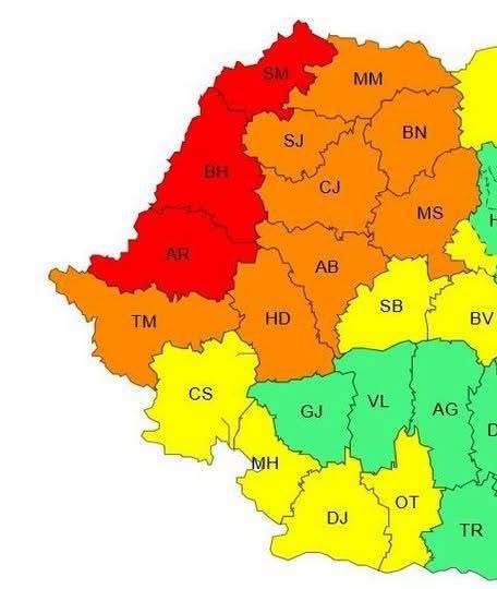 Cod roșu de caniculă în mai multe județe din România. Temperaturile pot ajunge până la 40 de grade